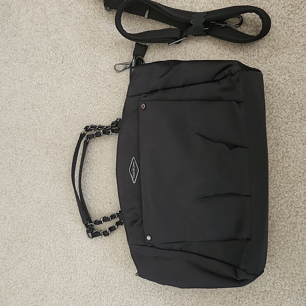 Black Travelon Anti-Theft Parkview Satchel
